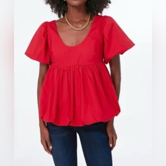 NEW Tuckernuck Rouge Scoop Neck Ariel Blouse by Hyacinth House Large - Picture 1 of 10